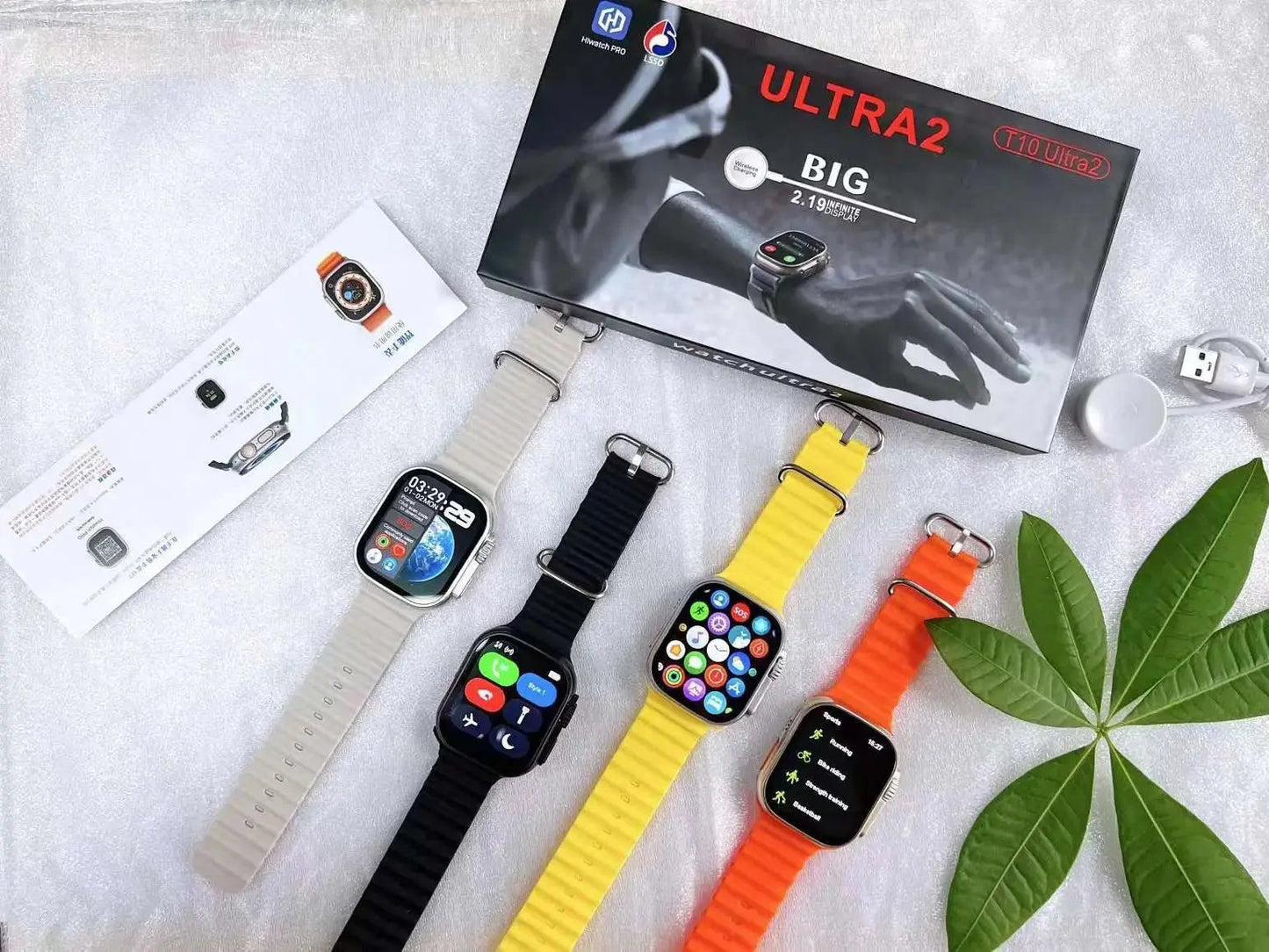 T900 Ultra Smart Watch 2025 Bluetooth Call Sleeping Monitoring Smart Watch Series 8 2.09" Full Touch Watch for Men & Women - Stile Gadget
